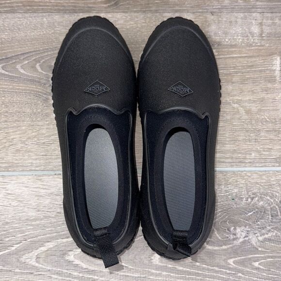 The Original Muck Boot Co Muckster II Low Women’s Sz 9 Black Slip-On Rubber Boot - Picture 5 of 10